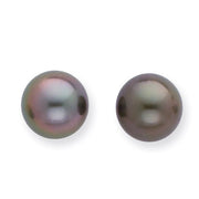 8-9mm Cultured Tahitian Pearl Earrings